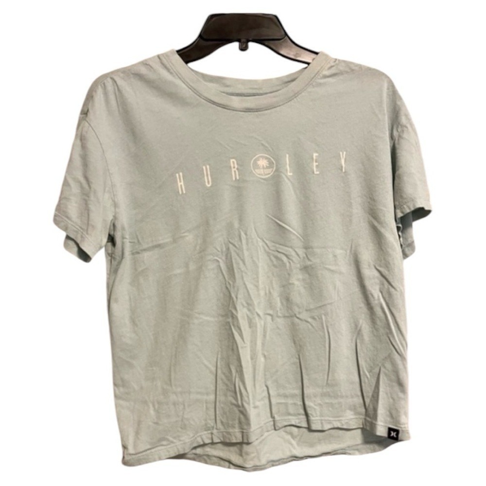 HURLEY‎ Women's Mint Green T-Shirt-Size S